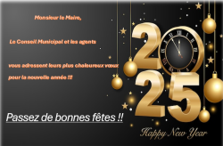 bonnes fêtes de fin d'année